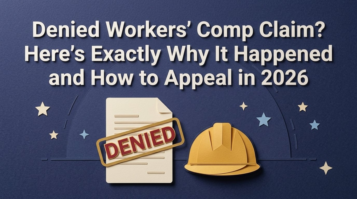 Denied Workers’ Comp Claim? Here’s Exactly Why It Happened and How to Appeal in 2026
