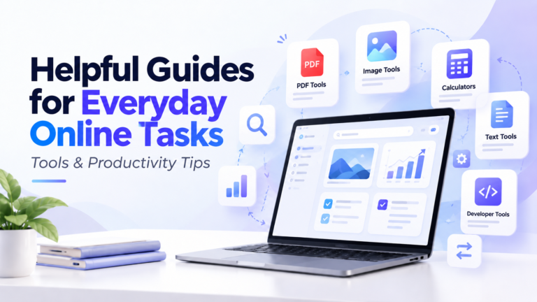 Helpful Guides for Everyday Online Tasks