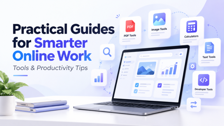 Practical Guides for Smarter Online Work